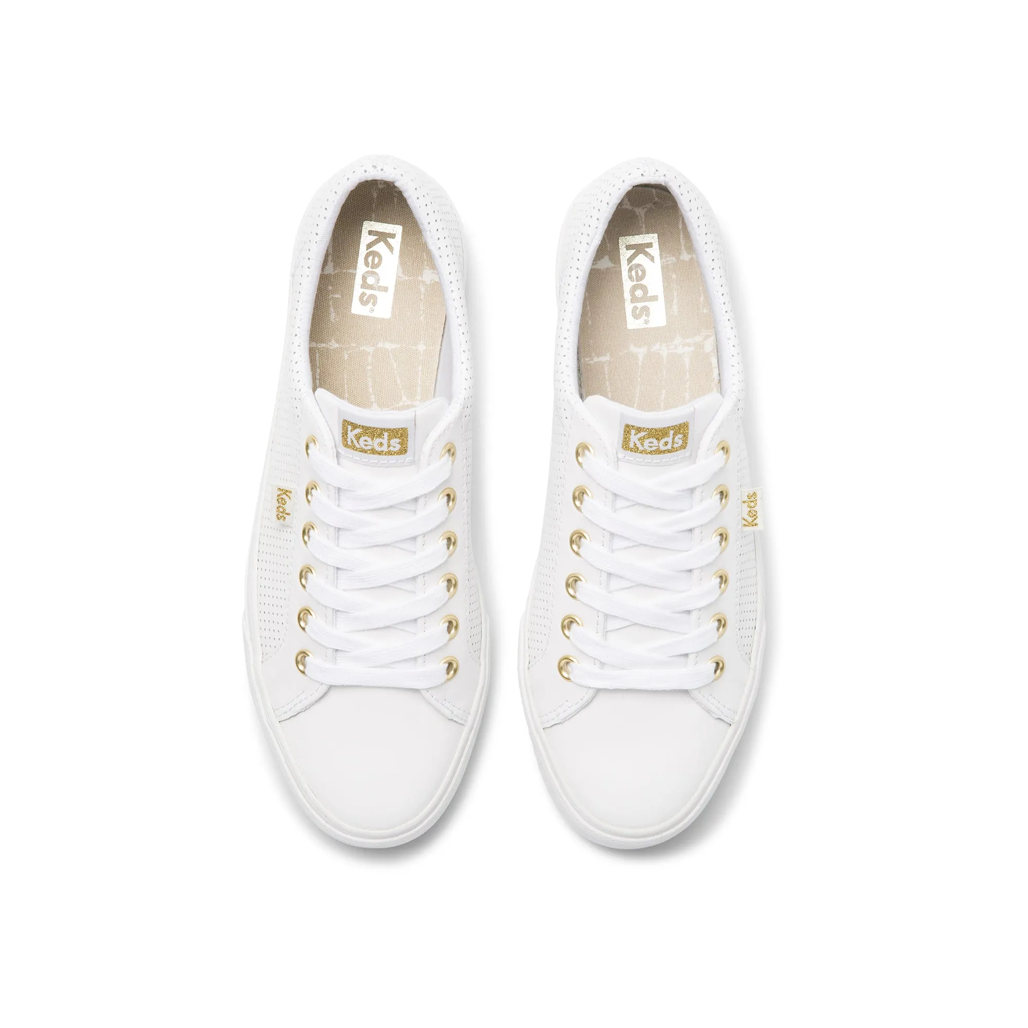 Keds Jump Kick Leather Sneaker White sold by Shine On product image thumbnail 4