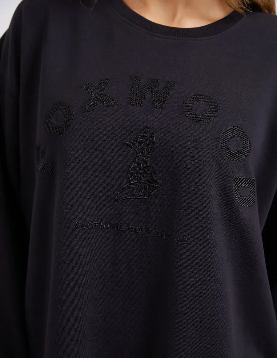 Foxwood Effortless Crew Black sold by Shine On product image thumbnail 4