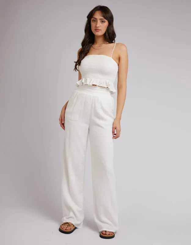 All About Eve Rowie Pant Vintage White sold by Shine On
