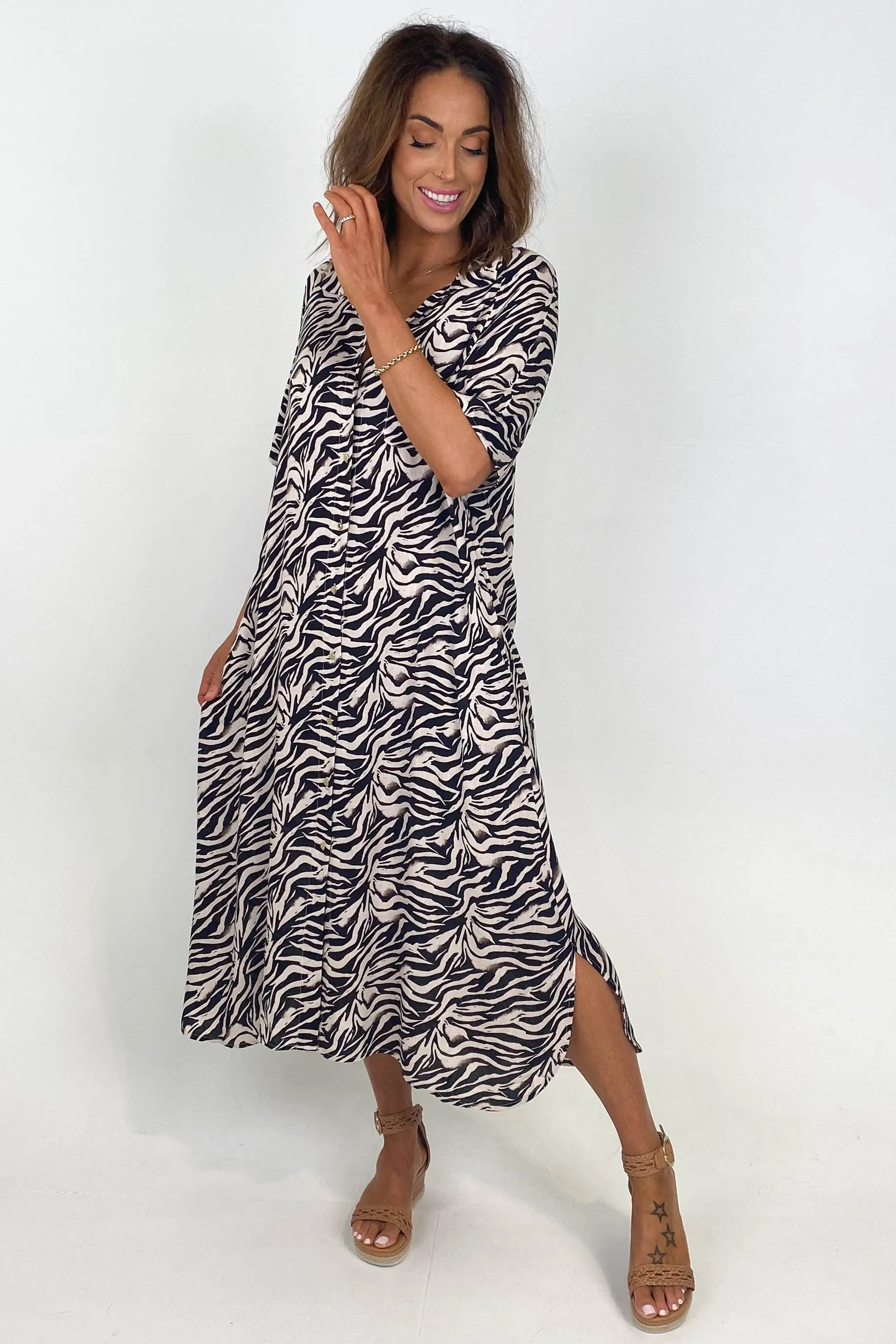 Fate Lost Souls Dress Zebra sold by Shine On product image thumbnail 4