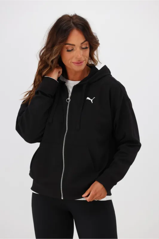 Puma Her Full-Zip Hoodie Black sold by Shine On
