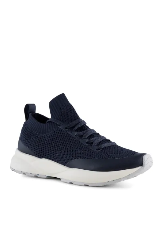 Woden Esther Dark Navy Sneaker sold by Shine On