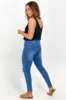 Wakee Mollie Ripped Jean Dark Blue sold by Shine On