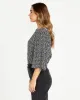 Sass Nicolette Kimono Sleeve Top Boho Animal sold by Shine On