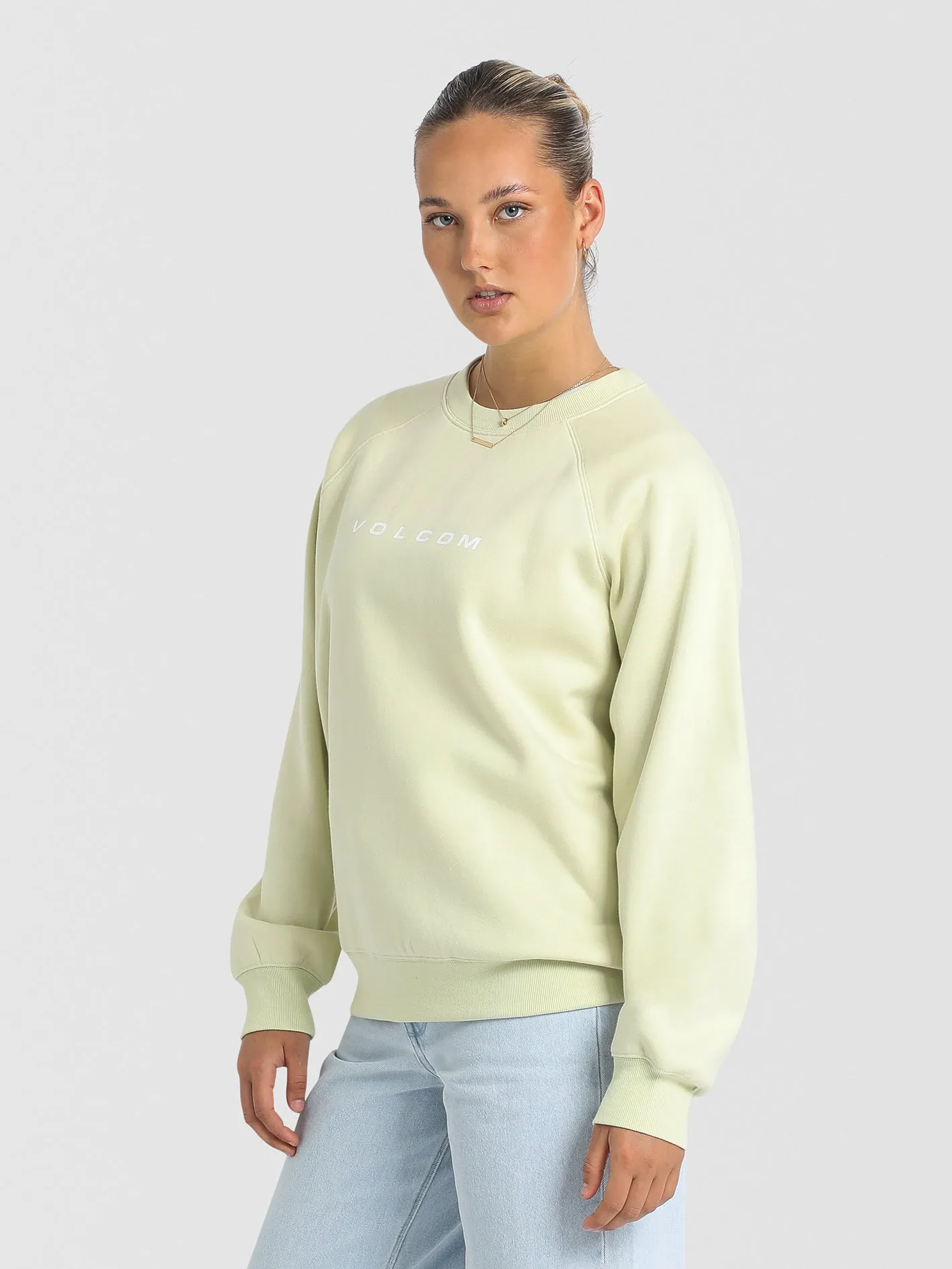 Volcom Get More Crew Lime sold by Shine On product image thumbnail 4