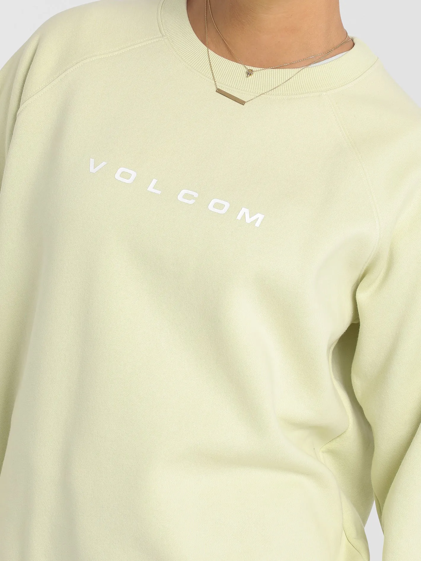 Volcom Get More Crew Lime sold by Shine On product image thumbnail 3