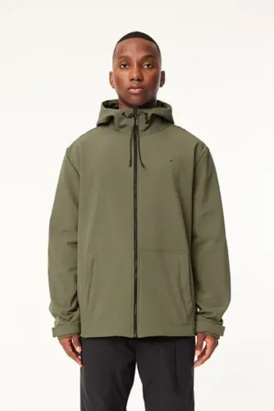 Huffer Mens Softshell Jacket Khaki sold by Shine On