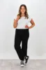 Betty Basics Nicola Bootleg Jean Dark Black sold by Shine On