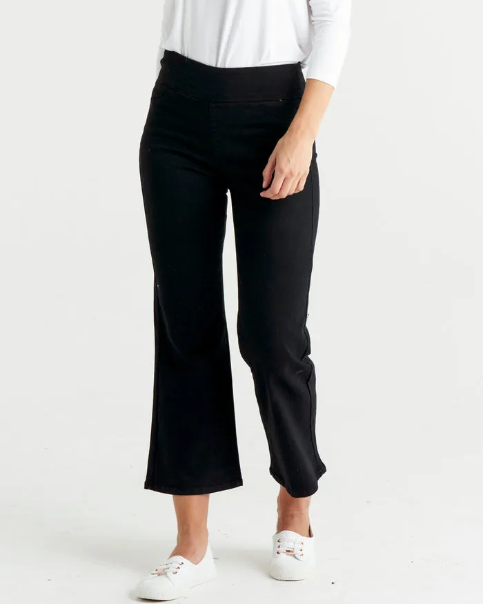 Betty Basics Nicola Bootleg Jean Dark Black sold by Shine On product image thumbnail 4