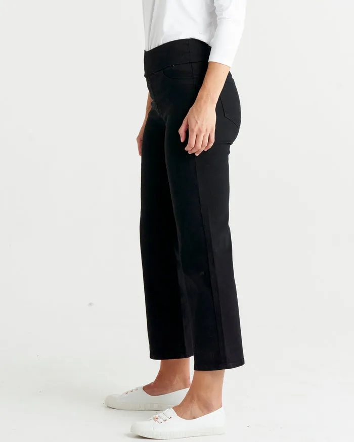 Betty Basics Nicola Bootleg Jean Dark Black sold by Shine On product image thumbnail 2