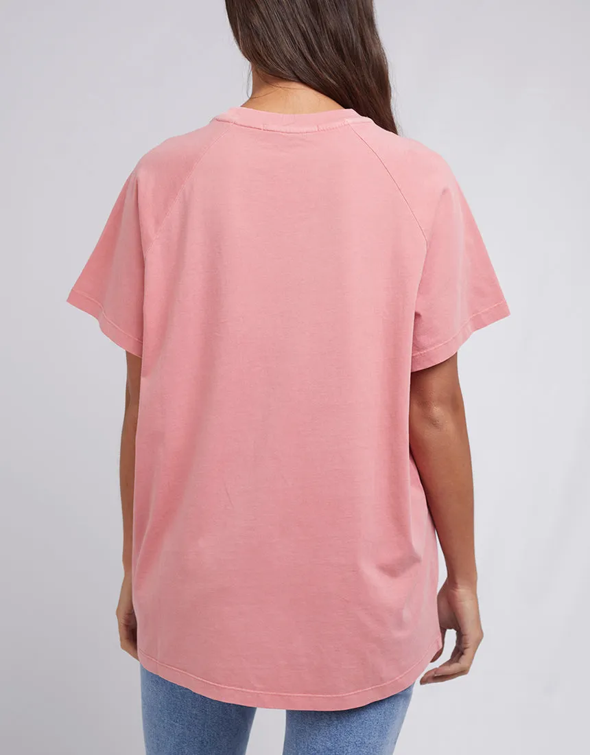 Silent Theory Routine Tee Rose sold by Shine On product image thumbnail 3