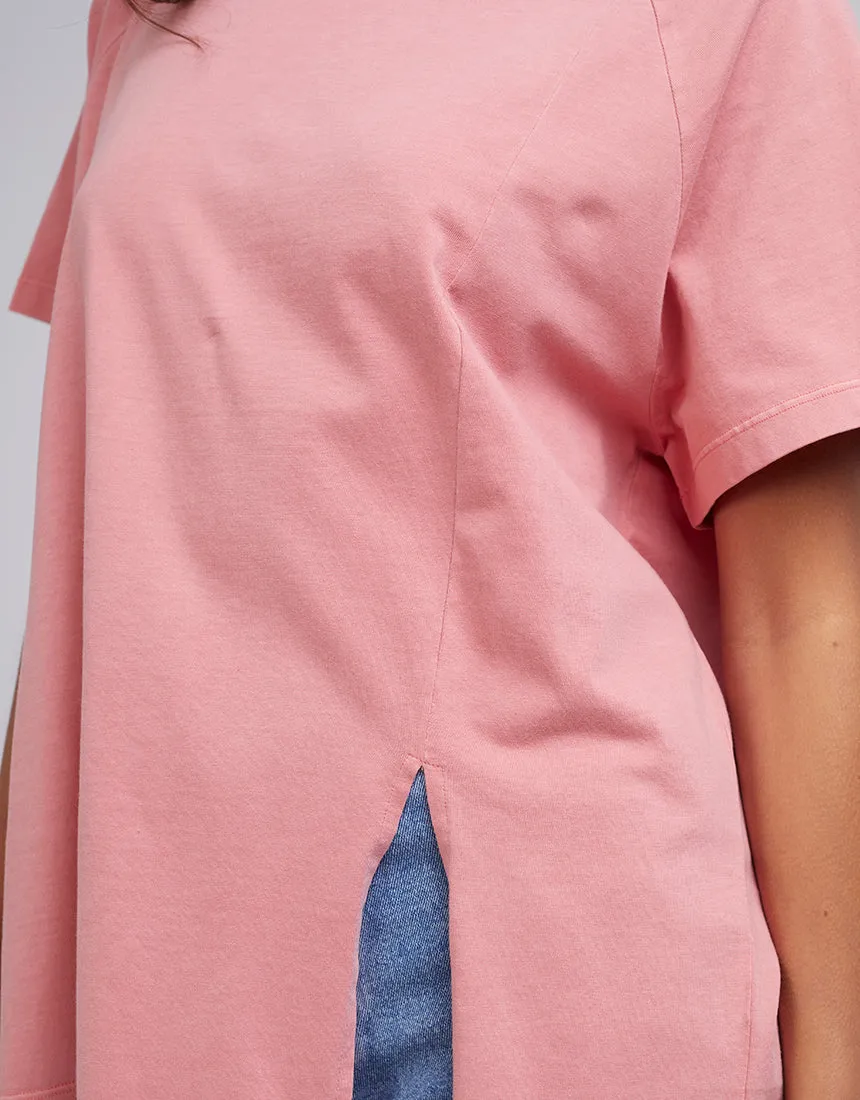 Silent Theory Routine Tee Rose sold by Shine On product image thumbnail 2