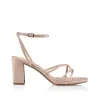 Verali Nakita Block Heel Sandals Nude sold by Shine On
