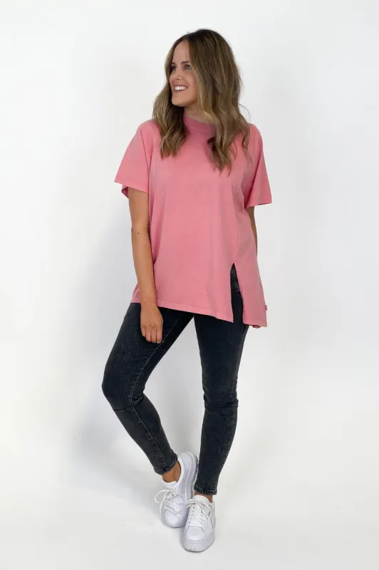 Silent Theory Routine Tee Rose sold by Shine On