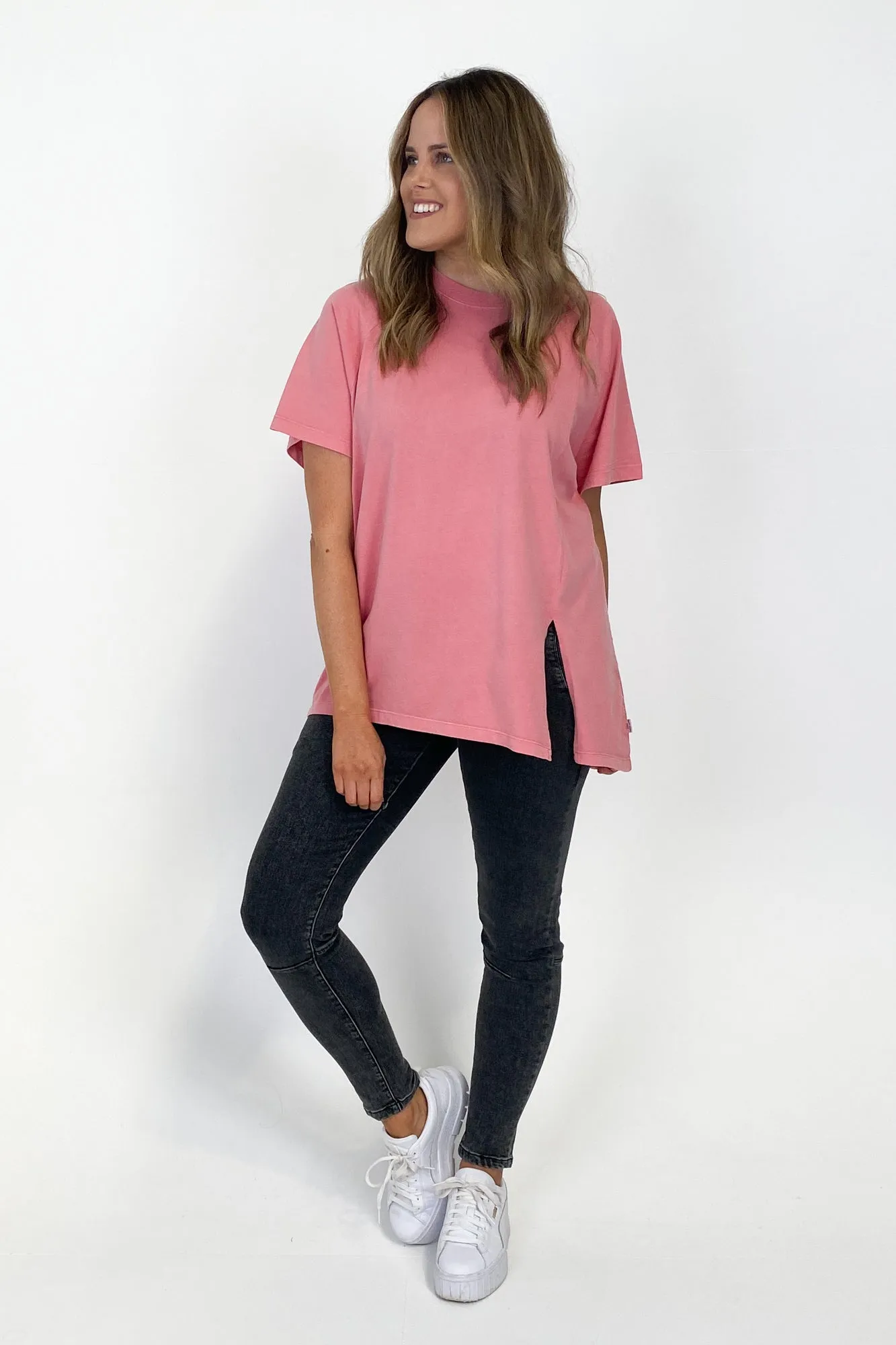 Silent Theory Routine Tee Rose sold by Shine On