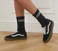 Vans Mens Classic Crew Socks Black sold by Shine On