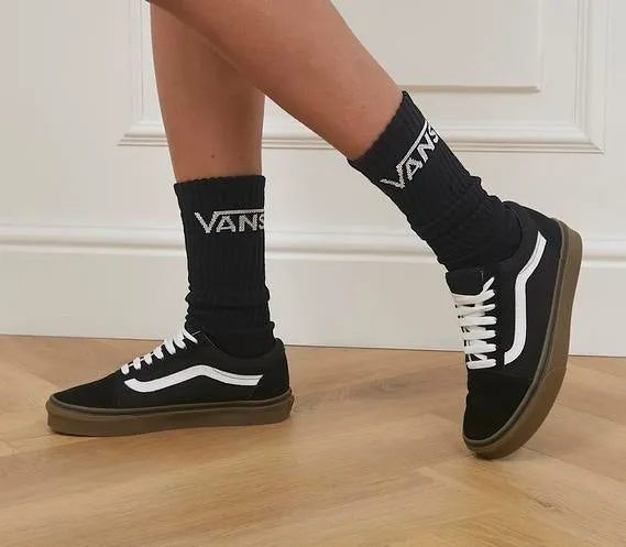 Vans Mens Classic Crew Socks Black sold by Shine On product image thumbnail 4