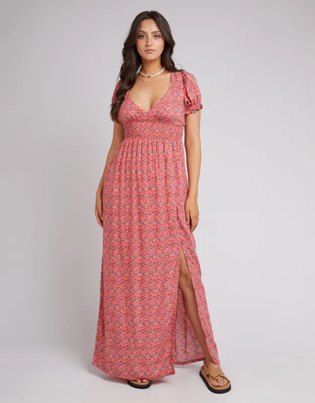 All About Eve Rosanna Floral Maxi Dress Red sold by Shine On