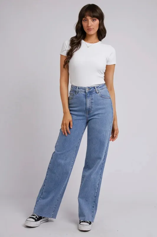 All About Eve Skye Comfort Jean Heritage Blue sold by Shine On