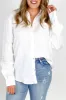 AS Colour Linen Shirt White sold by Shine On