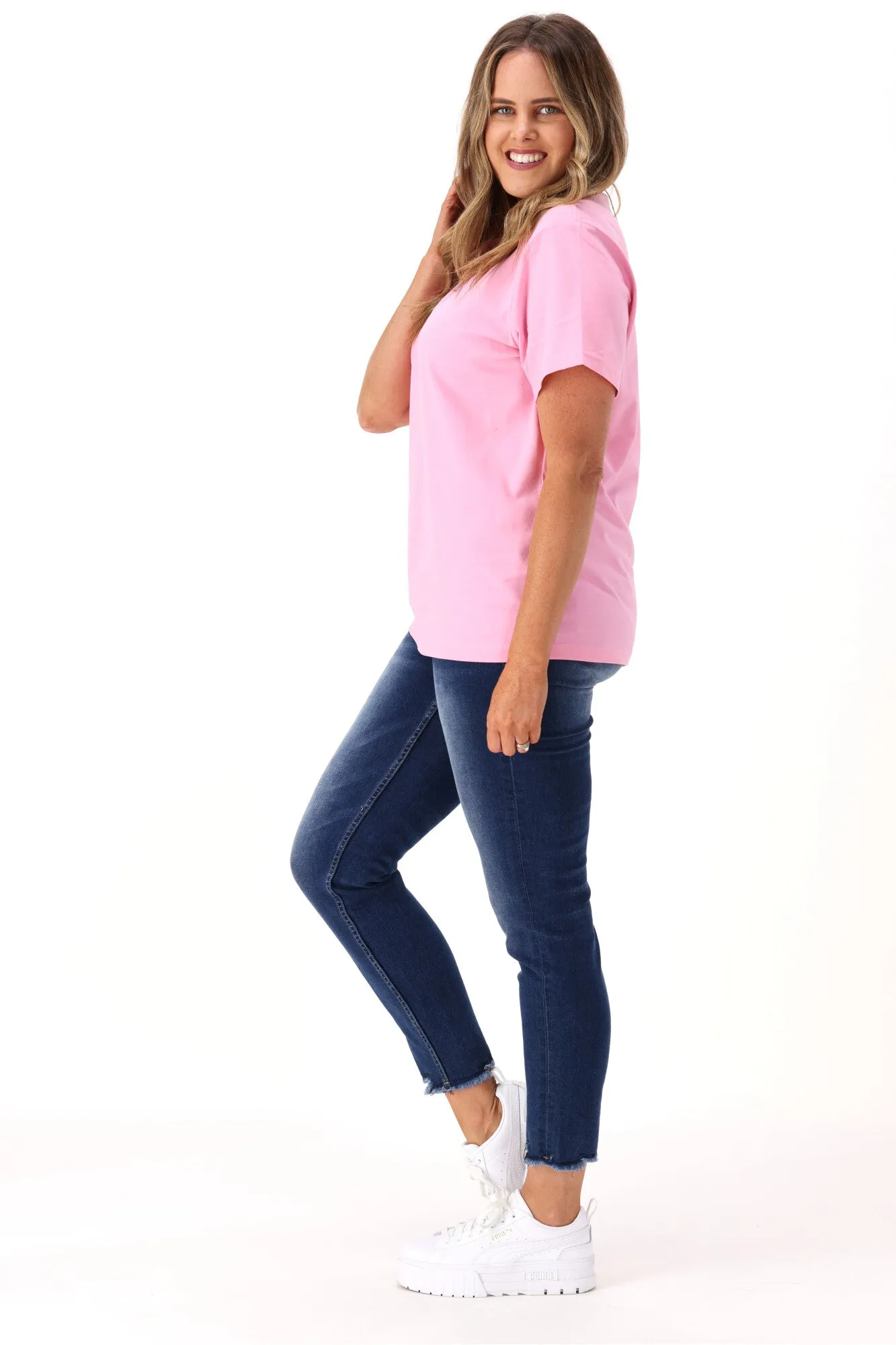 AS Colour Maple Tee Bubblegum Pink sold by Shine On product image thumbnail 3