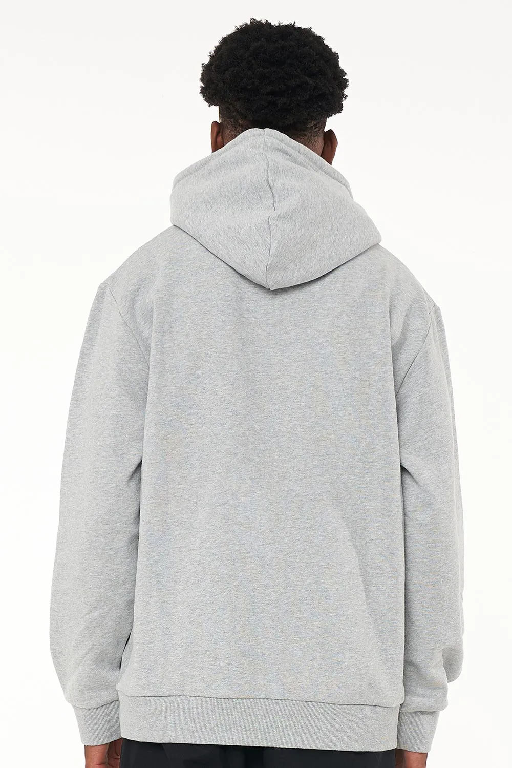 Huffer Mens True Hood 350/ Basis Grey Marle sold by Shine On product image thumbnail 5