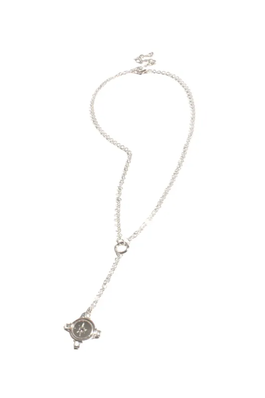Adorne Diamante Necklace Crystal Silver sold by Shine On