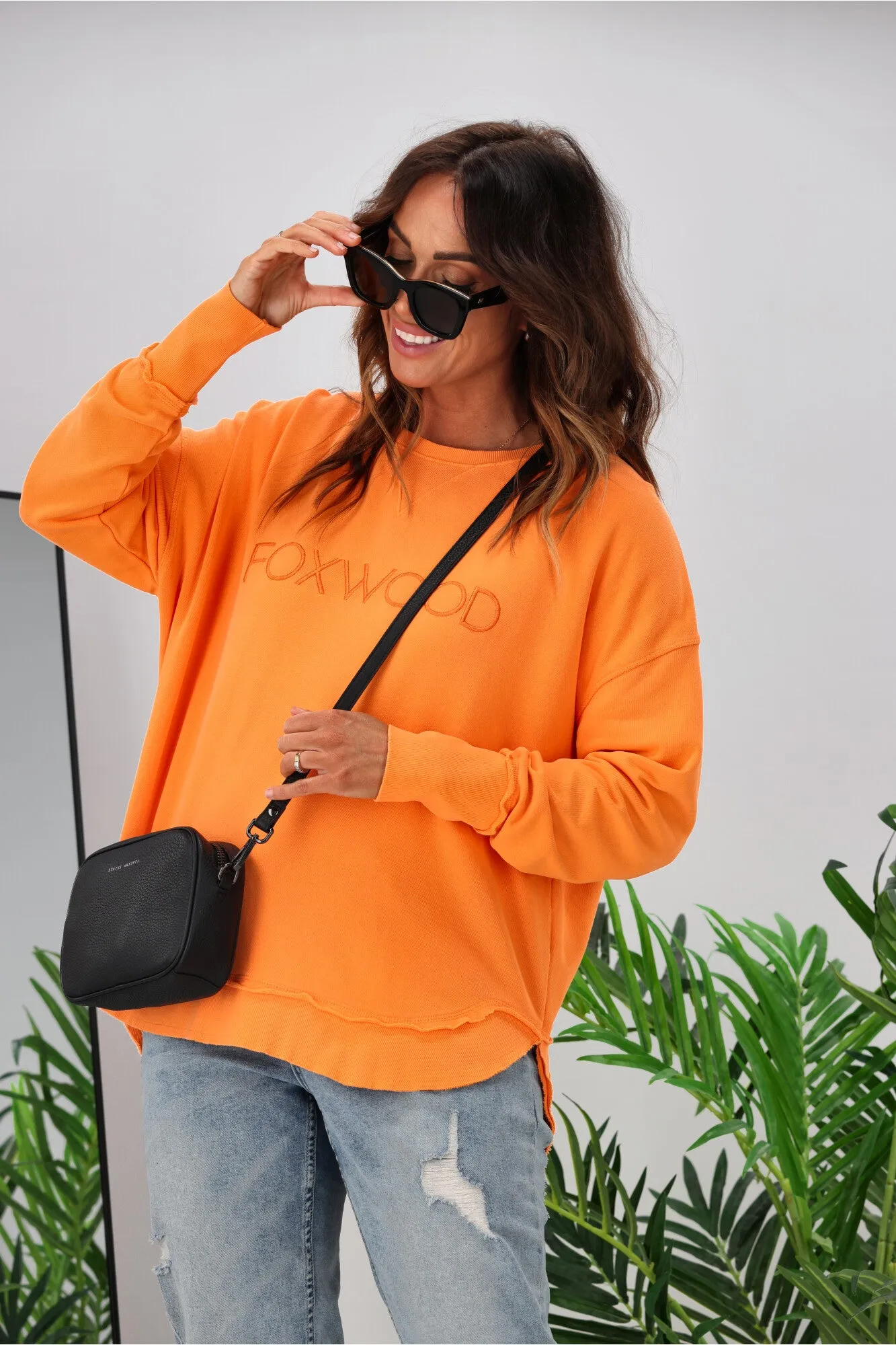 Foxwood Simplified Crew Orange sold by Shine On