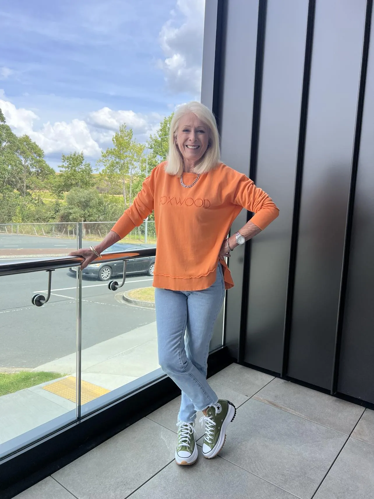 Foxwood Simplified Crew Orange sold by Shine On product image thumbnail 4