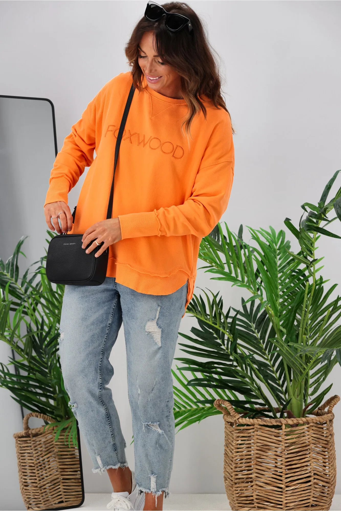 Foxwood Simplified Crew Orange sold by Shine On product image thumbnail 2