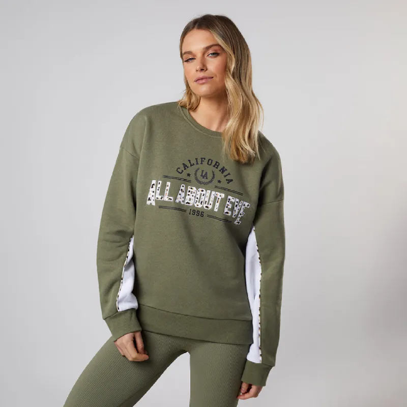 All About Eve Anderson Sports Crew Khaki sold by Shine On