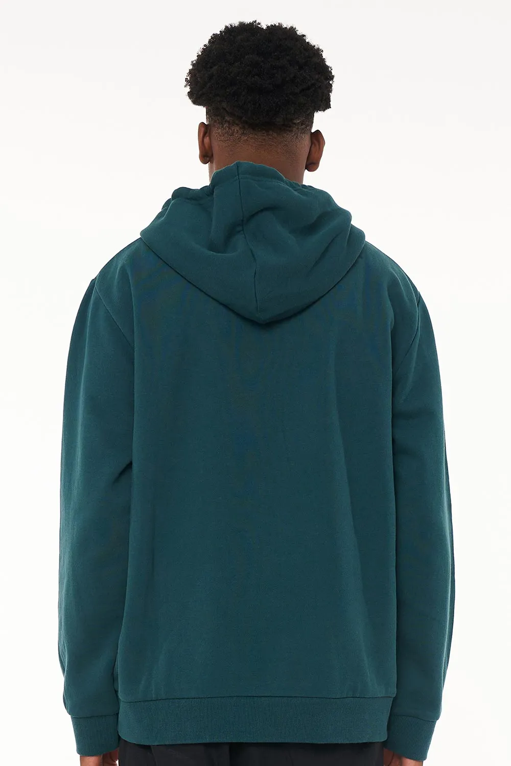 Huffer Mens True Hood 350/ Basis Emerald sold by Shine On product image thumbnail 5