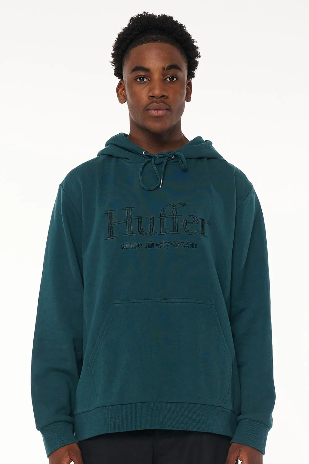 Huffer Mens True Hood 350/ Basis Emerald sold by Shine On product image thumbnail 2