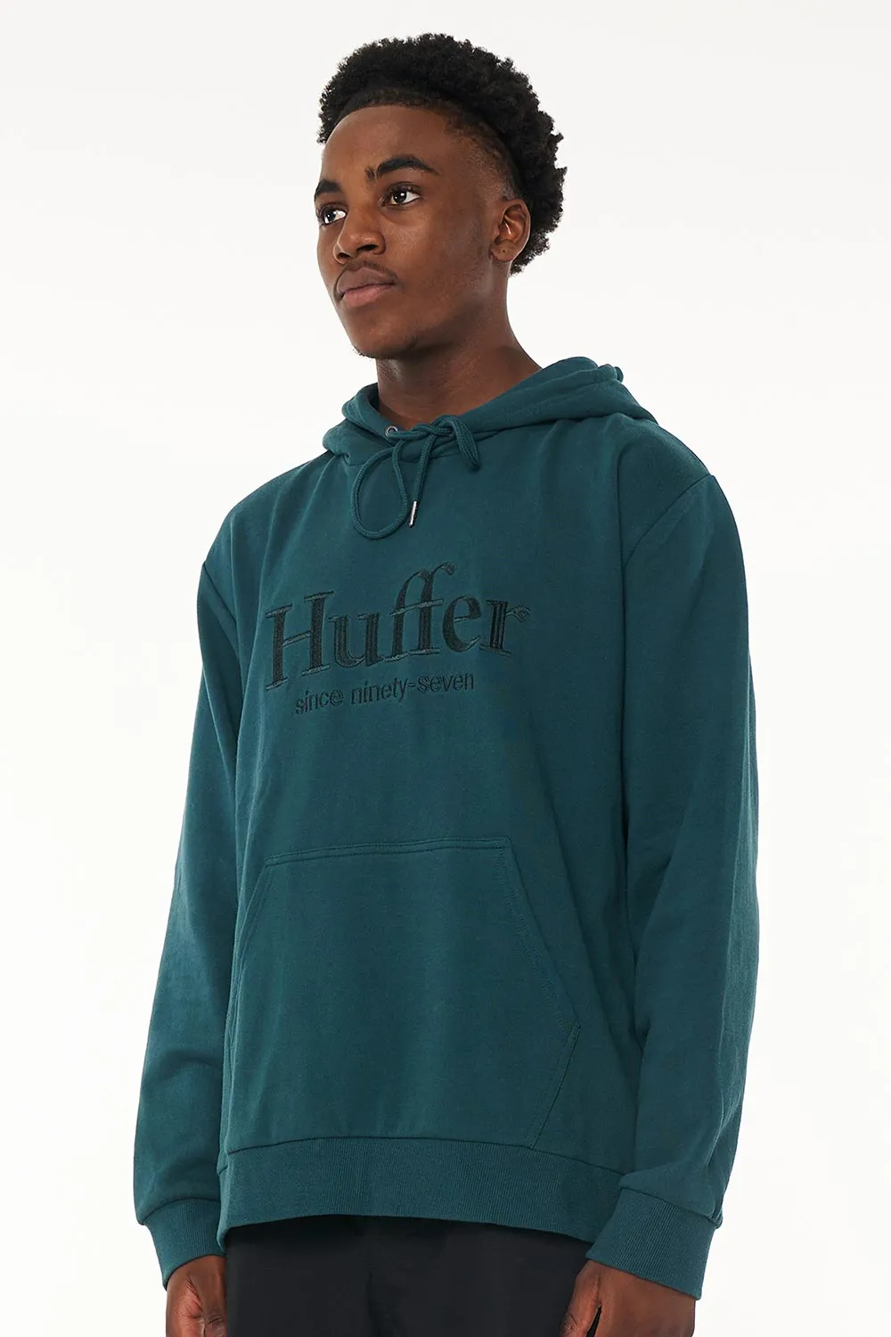 Huffer Mens True Hood 350/ Basis Emerald sold by Shine On product image thumbnail 4
