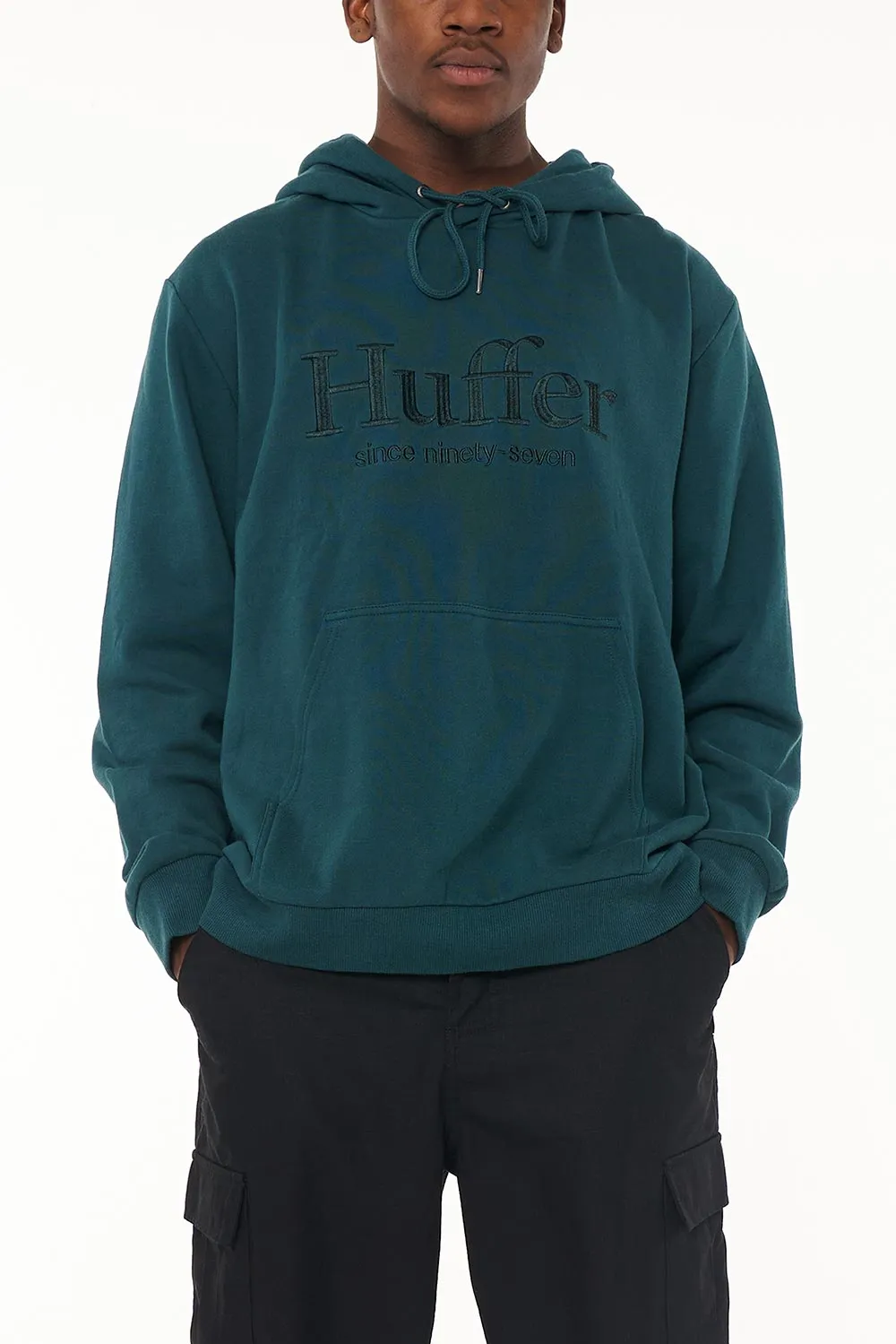 Huffer Mens True Hood 350/ Basis Emerald sold by Shine On product image thumbnail 3