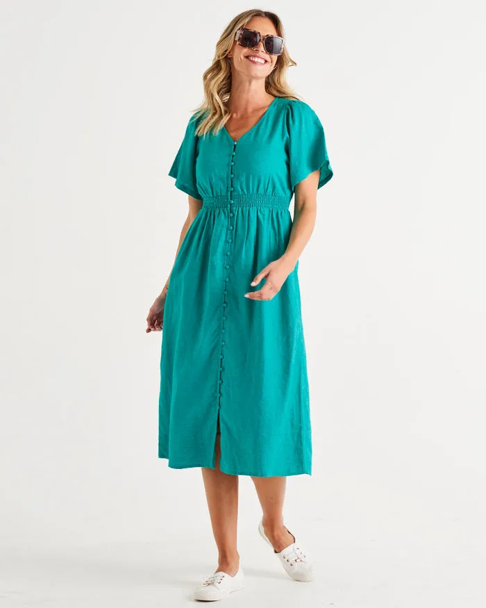 Betty Basics Whitney Dress Teal sold by Shine On product image thumbnail 3