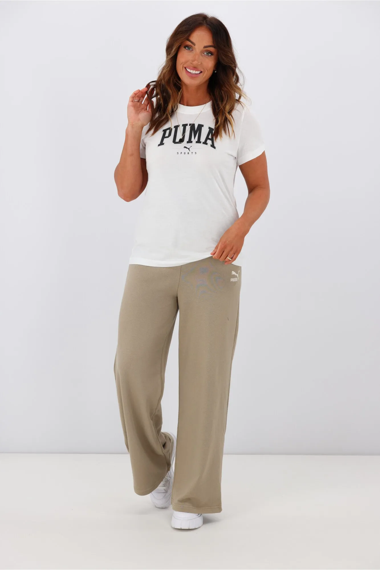 Puma Squad Graphic Tee Puma White sold by Shine On product image thumbnail 3