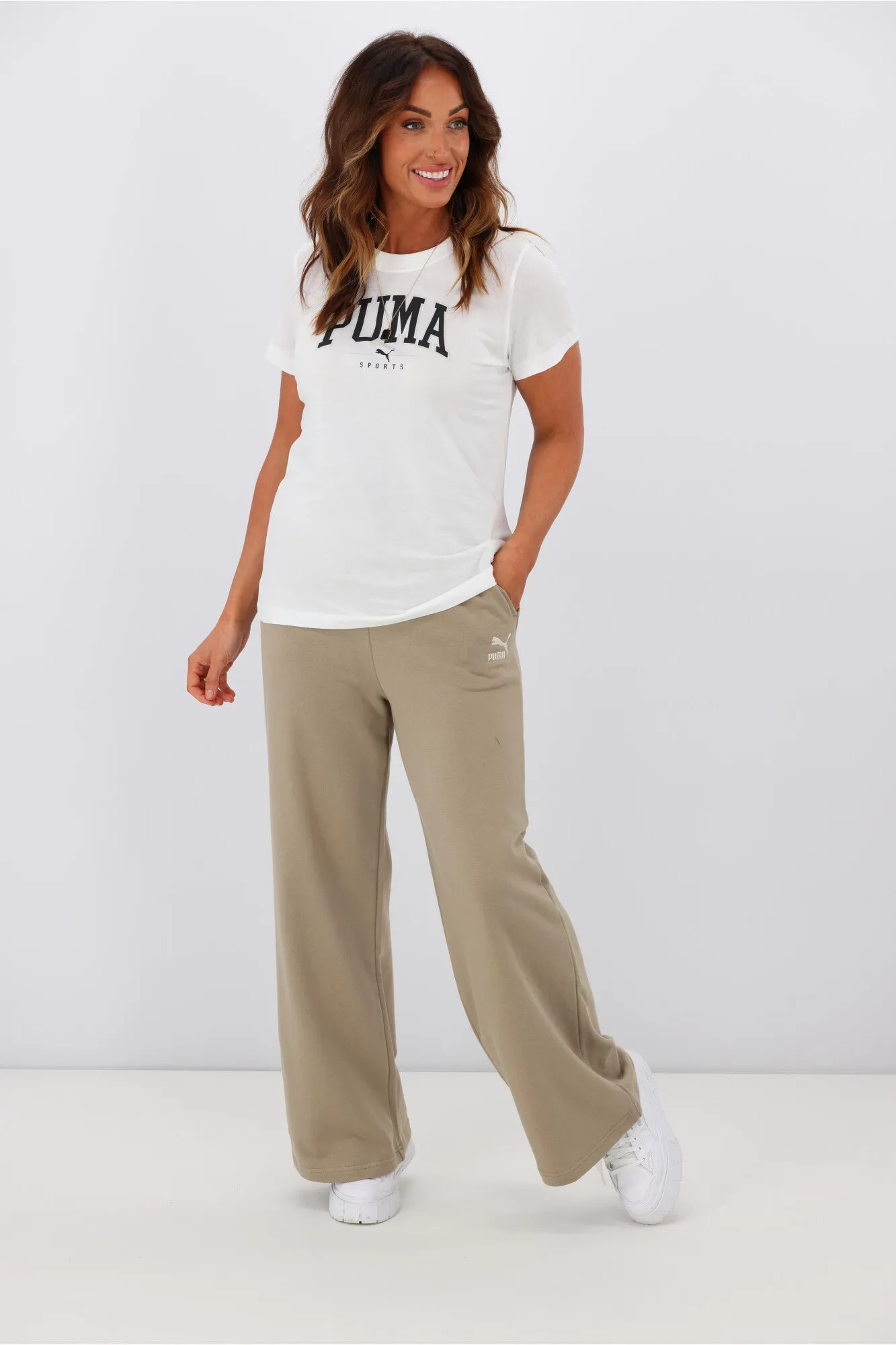 Puma Squad Graphic Tee Puma White sold by Shine On product image thumbnail 2