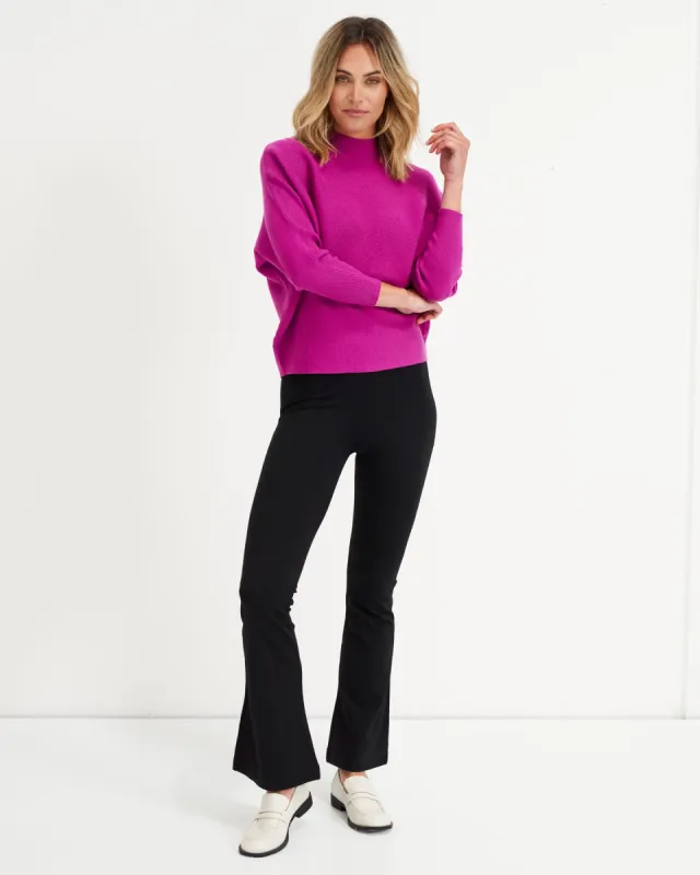 Betty Basics Barb Bootleg Ponte Pant Black sold by Shine On