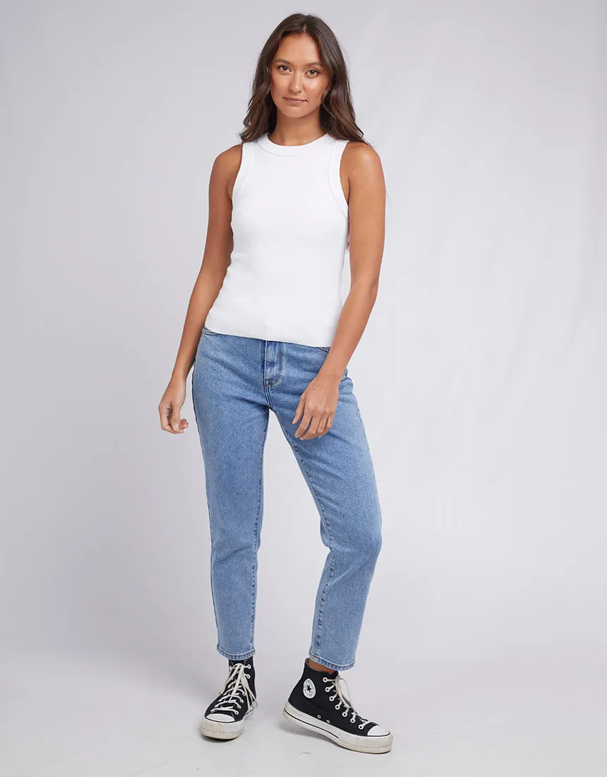 Silent Theory Greta Tank White sold by Shine On product image thumbnail 3