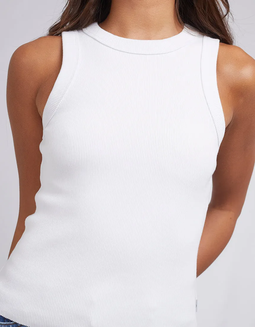 Silent Theory Greta Tank White sold by Shine On product image thumbnail 2