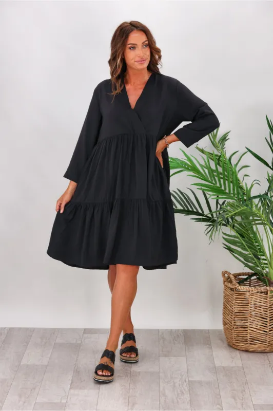 Betty Basics Georgiana Dress Black sold by Shine On
