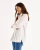 Betty Basics Poppy Poplin Shirt White sold by Shine On