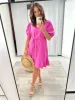 Betty Basics Birdie Dress Azalea sold by Shine On