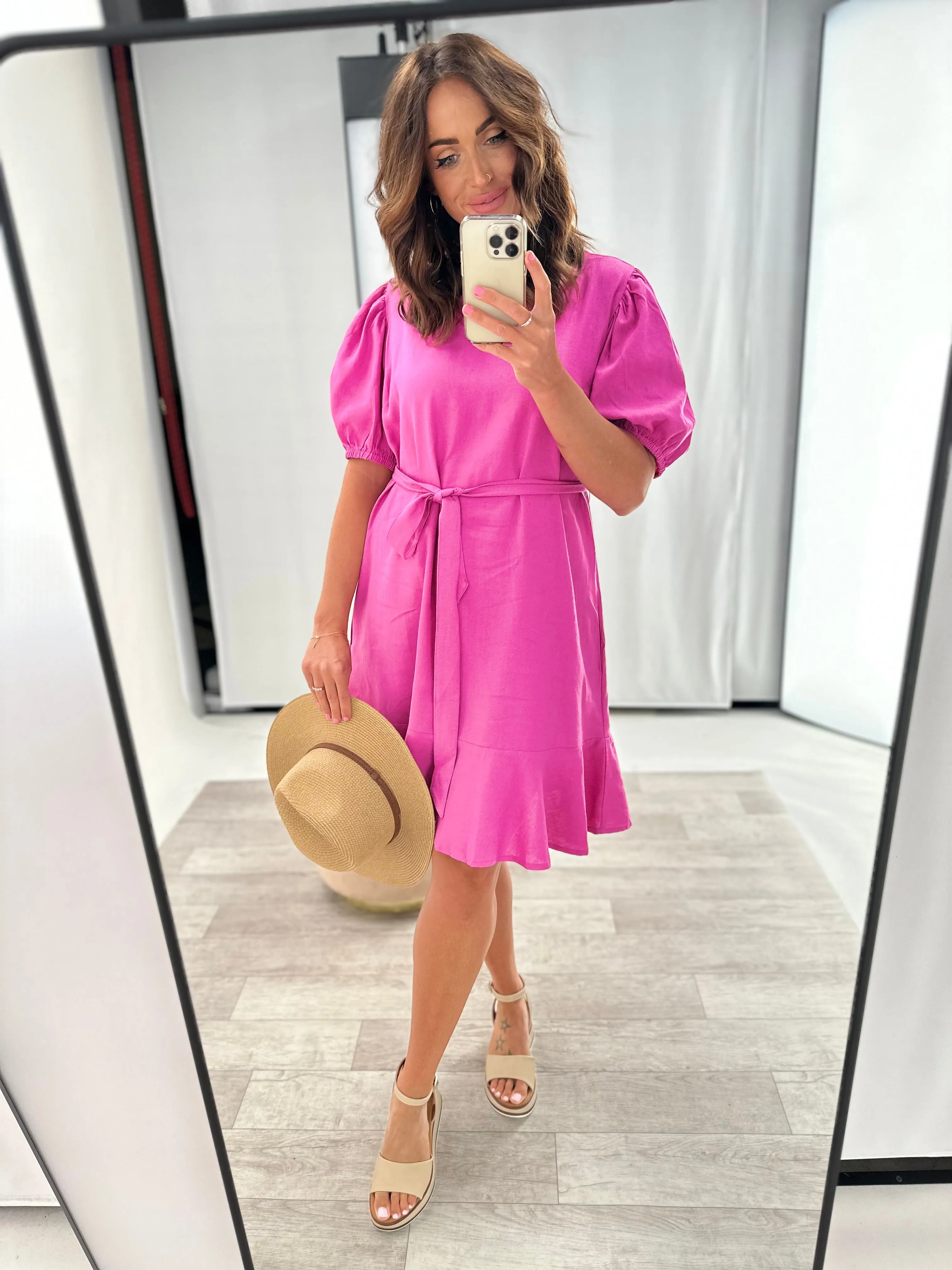 Betty Basics Birdie Dress Azalea sold by Shine On product image thumbnail 4