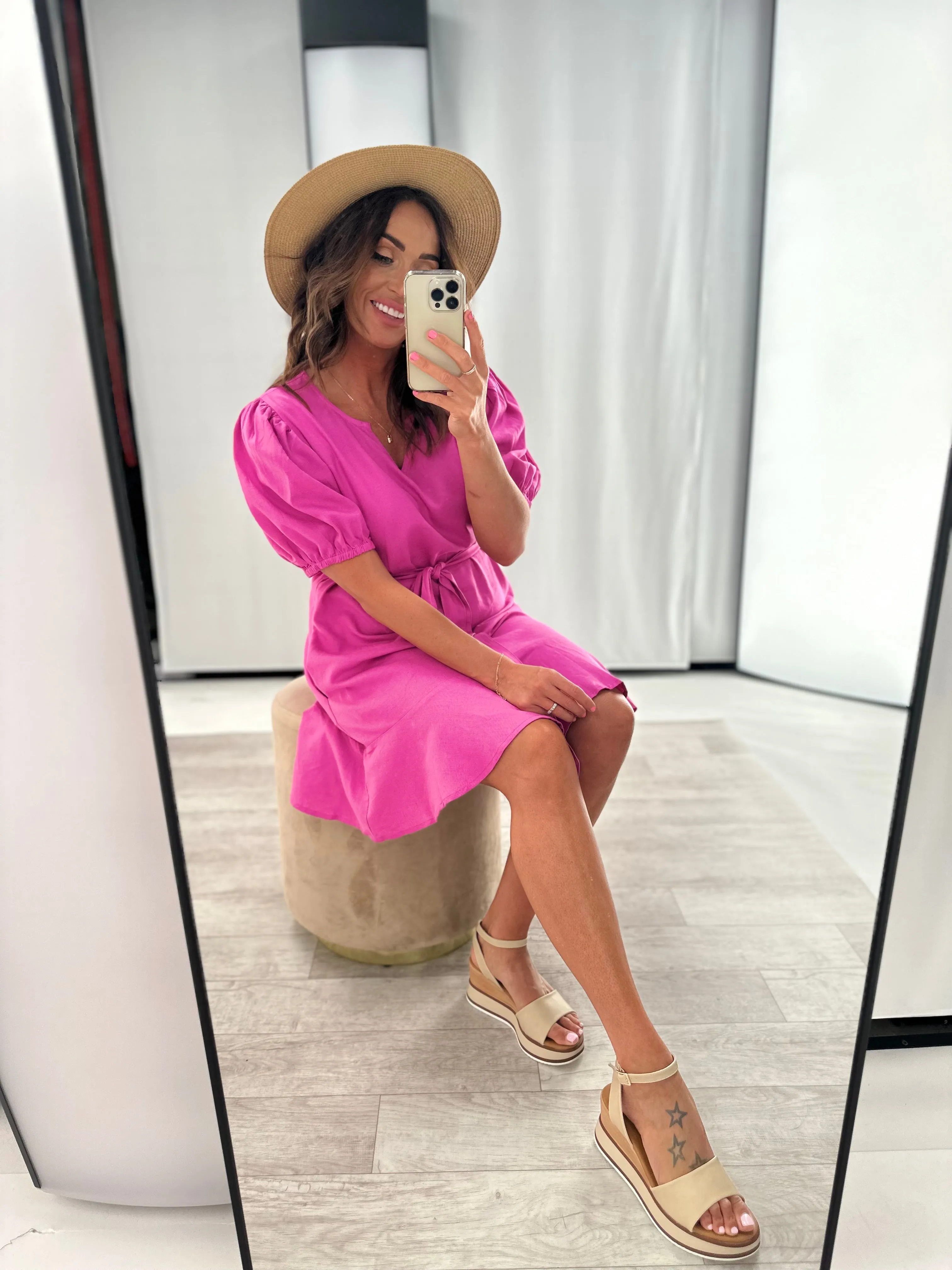 Betty Basics Birdie Dress Azalea sold by Shine On product image thumbnail 5