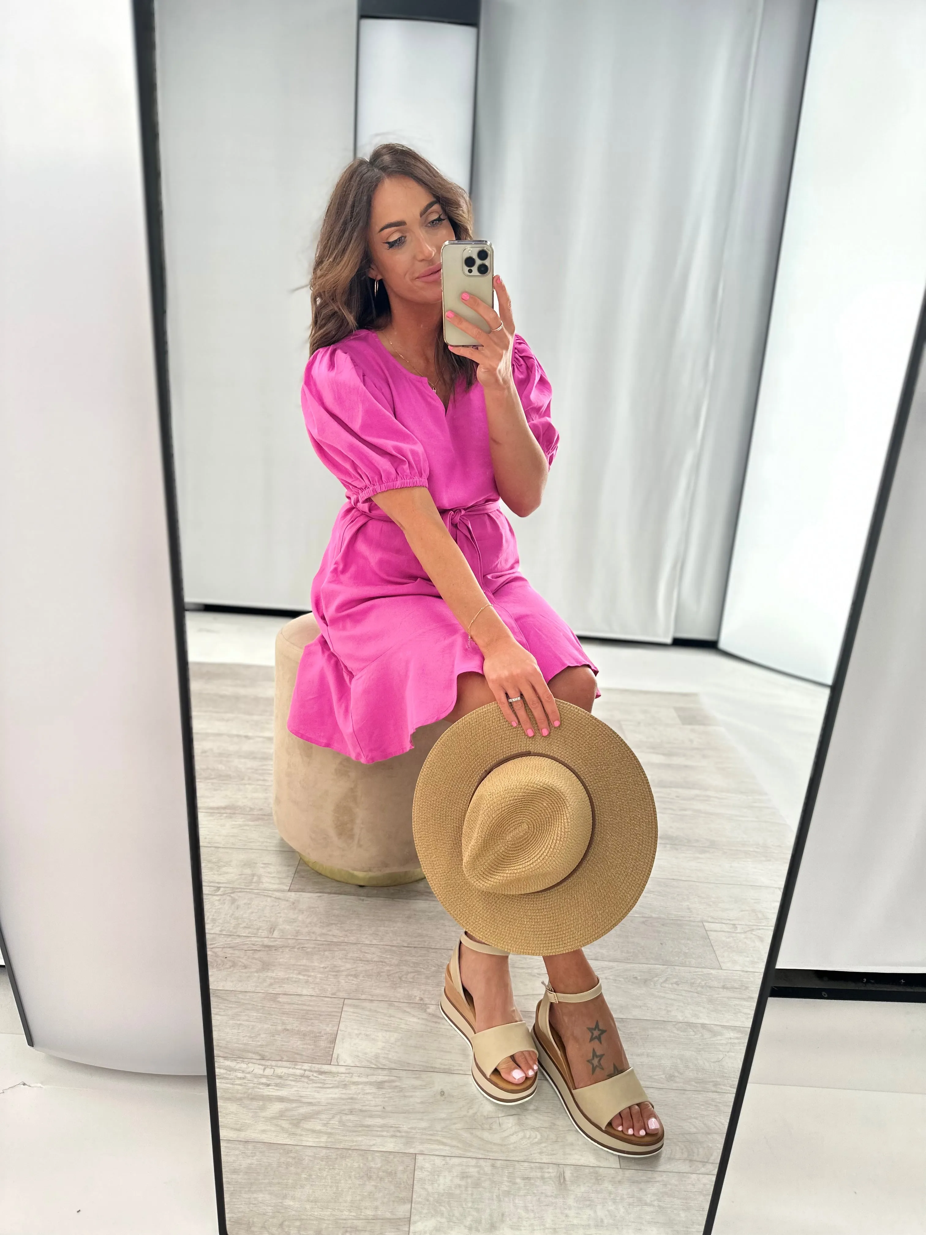 Betty Basics Birdie Dress Azalea sold by Shine On product image thumbnail 2