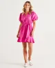 Betty Basics Birdie Dress Azalea sold by Shine On