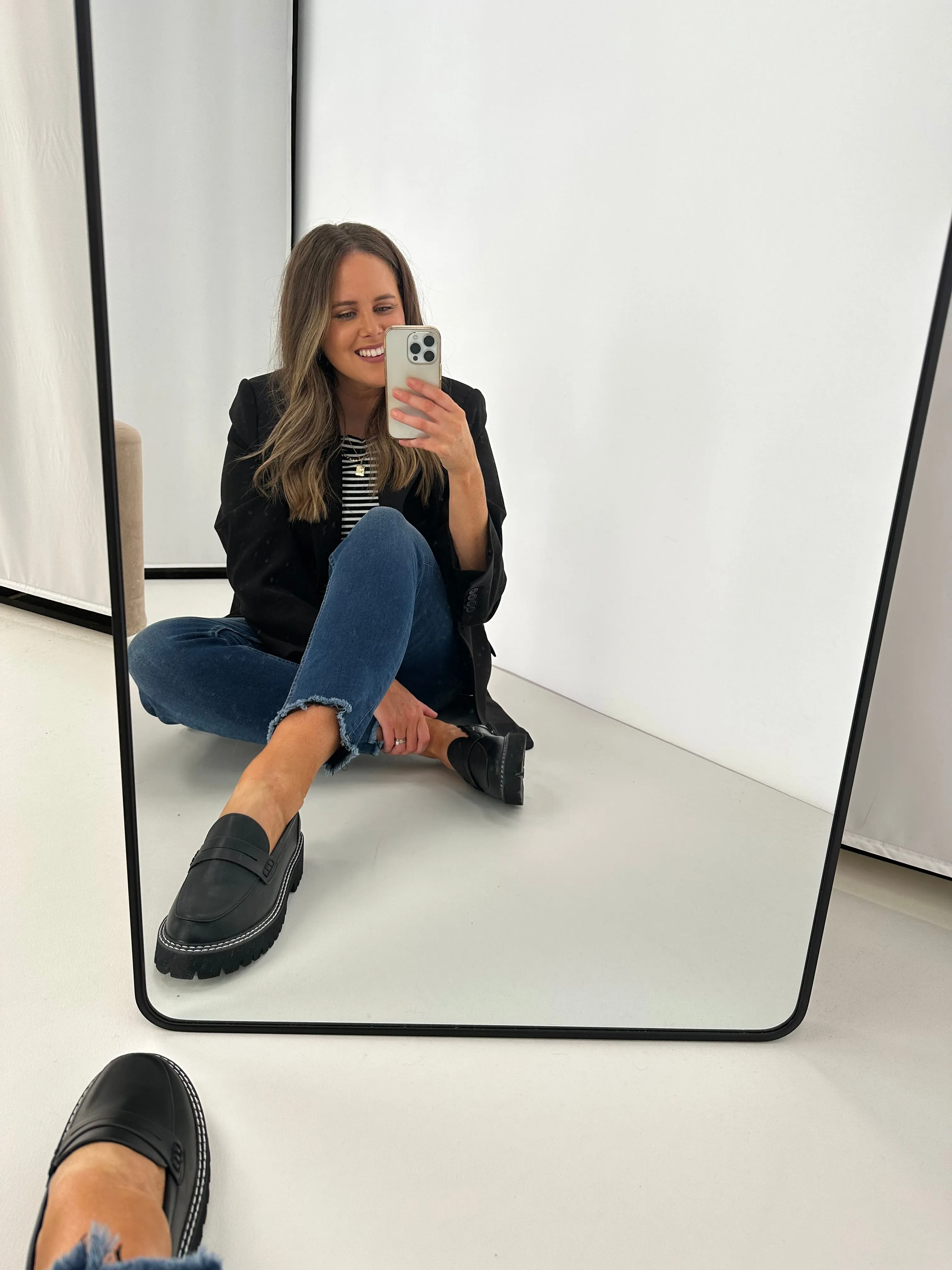 Verali Neo Chunky Loafer Black Smooth sold by Shine On product image thumbnail 2