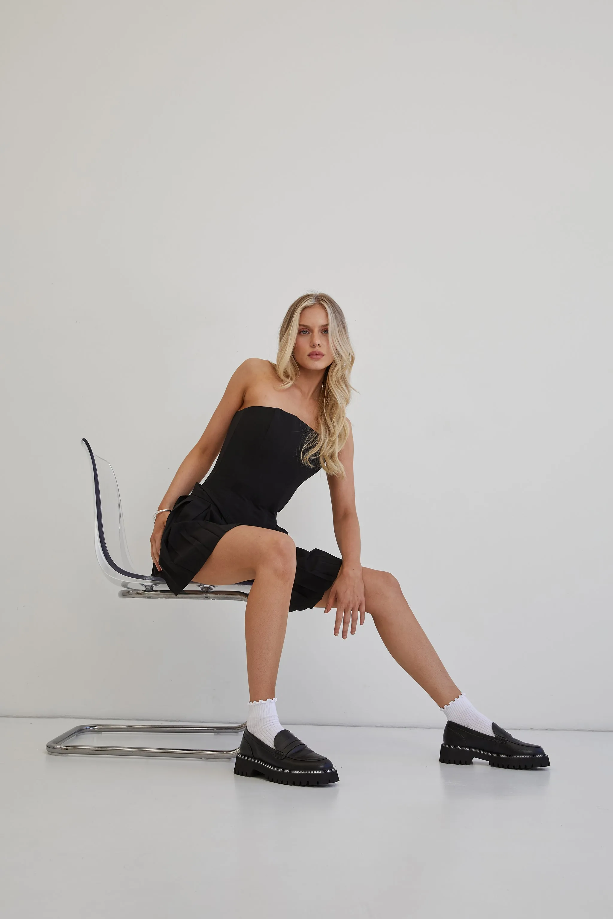 Verali Neo Chunky Loafer Black Smooth sold by Shine On product image thumbnail 4